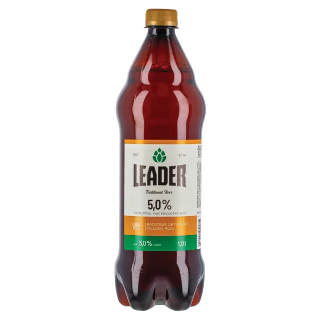 Alus LEADER ŠVIESUSIS (5%), 1 l