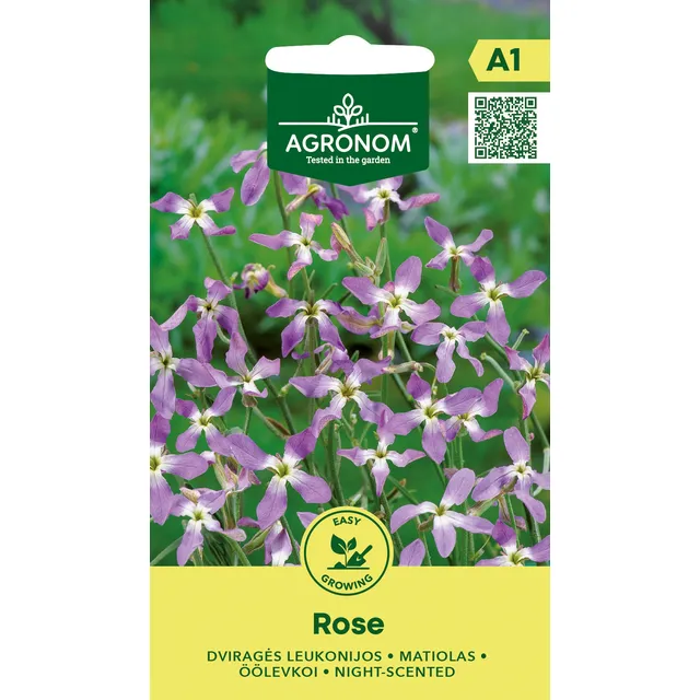 Sėklos leukonijos dviragės rose AGRN
