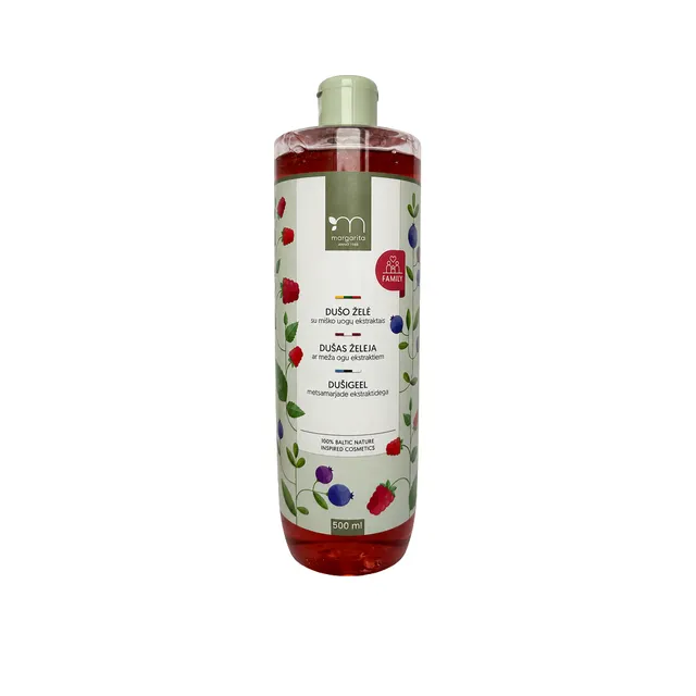 Dušo želė su miško uogų ekstraktais MARGARITA, 500 ml