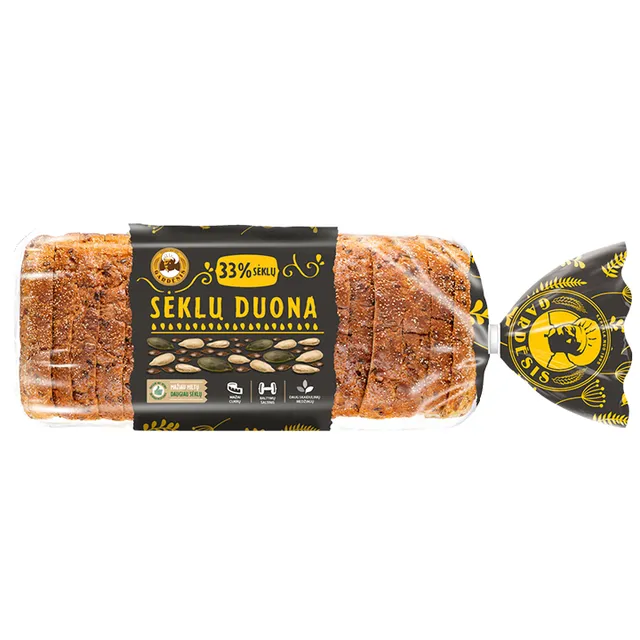 Sėklų sumuštinių duona, 450 g