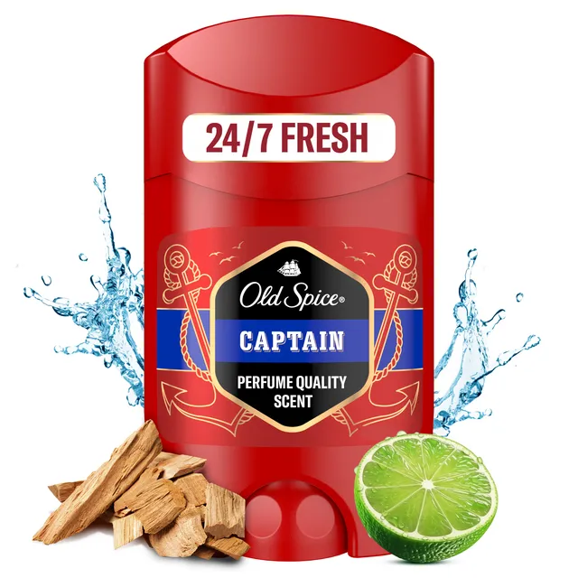 Pieštukinis dezodorantas OLD SPICE Captain, 50ml