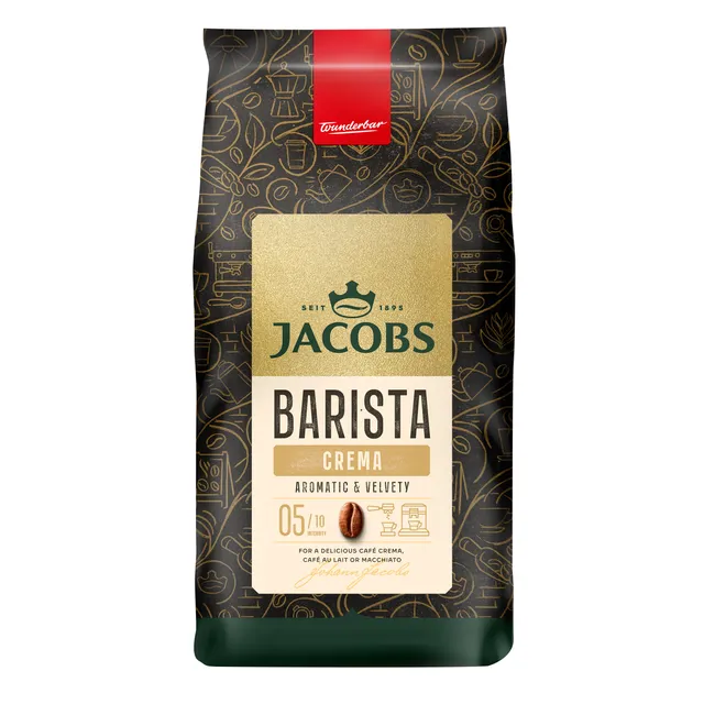 Kavos pupelės JACOBS BARISTA CREMA, 1 kg