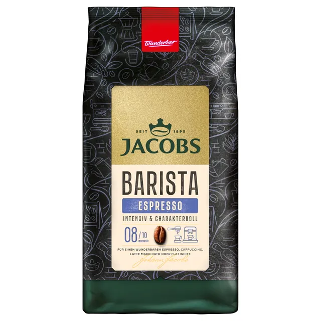 Kavos pupelės JACOBS Barista Espresso 1kg