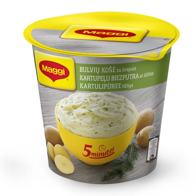 5 Minutės bulvių košė su krapais MAGGI, 50 g