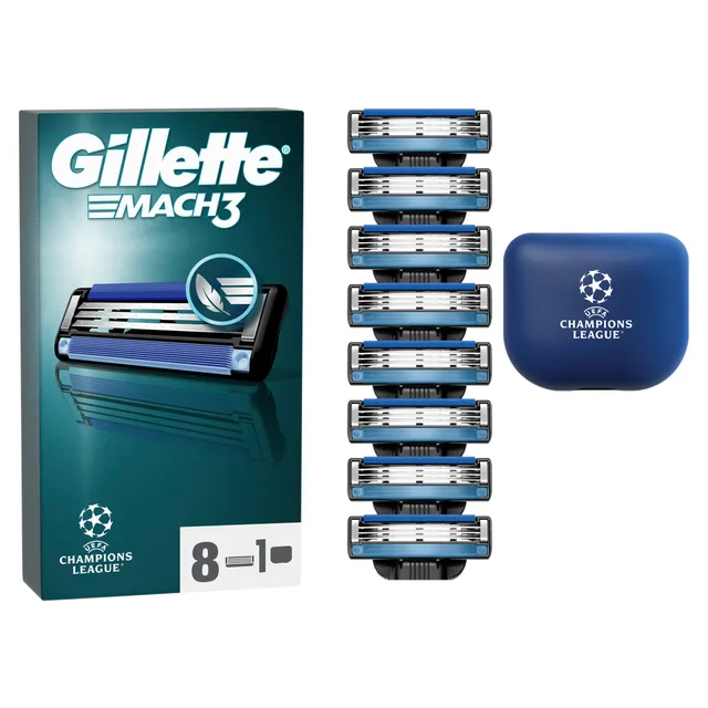 Skustuvo galvutės GILLETTE MACH3, 8vnt.