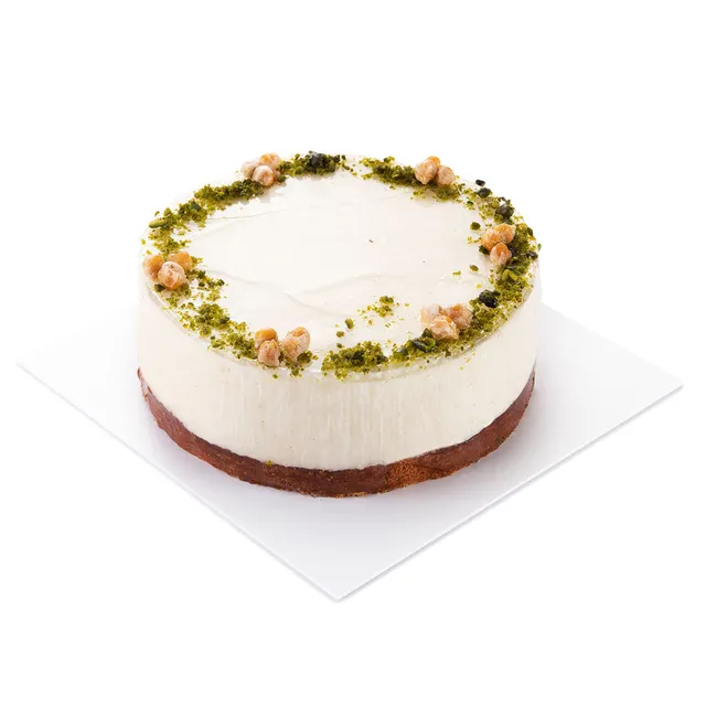 Avinžirnių miltų biskvito tortas be laktozės 16 cm