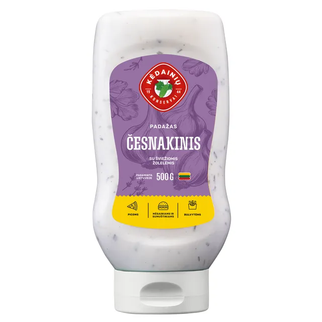 Česnakinis padažas KĖDAINIŲ, 280 g