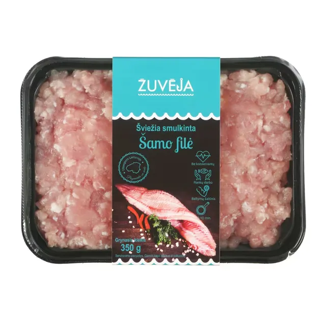 Šviežia smulkinta šamo filė ŽUVĖJA, 350 g