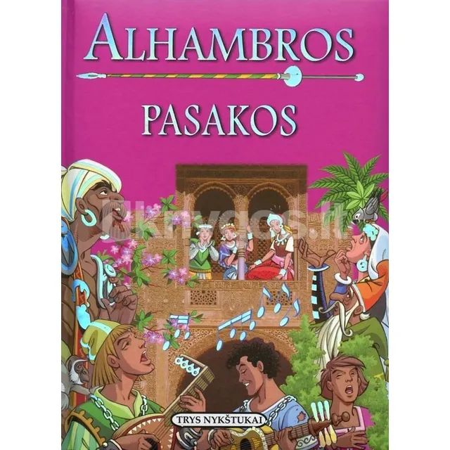 Knyga ALHAMBROS PASAKOS