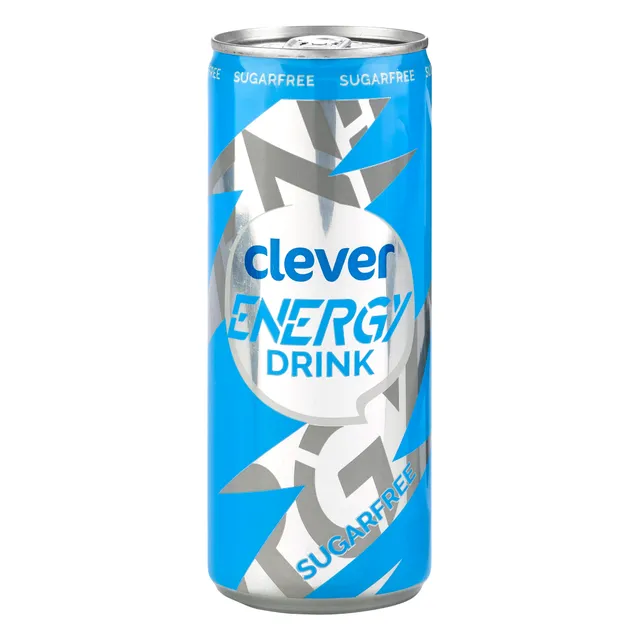 Energinis gėrimas be cukraus su saldikliais CLEVER, 250 ml