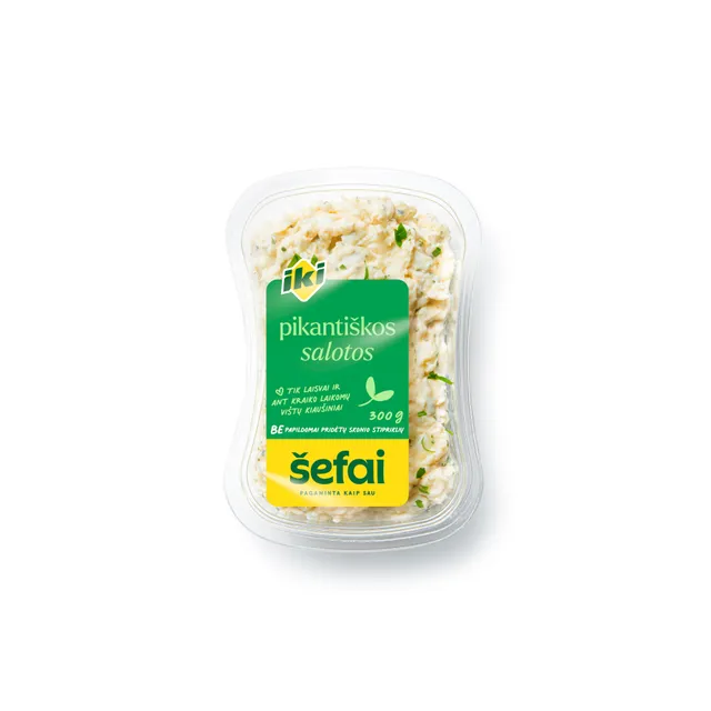 PIKANTIŠKOS salotos IKI ŠEFAI, 300 g