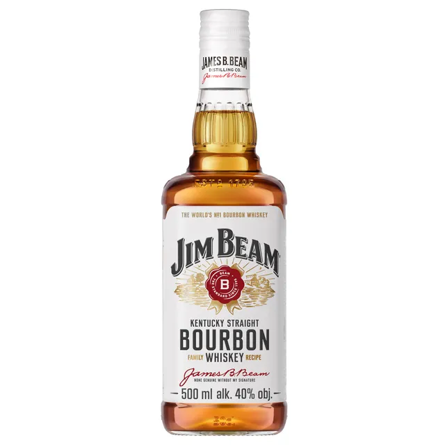 Viskis JIM BEAM 40%, 0,5 l
