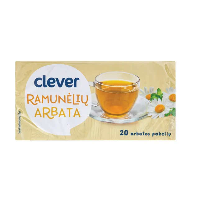 Ramunėlių arbata CLEVER, 20 vnt.