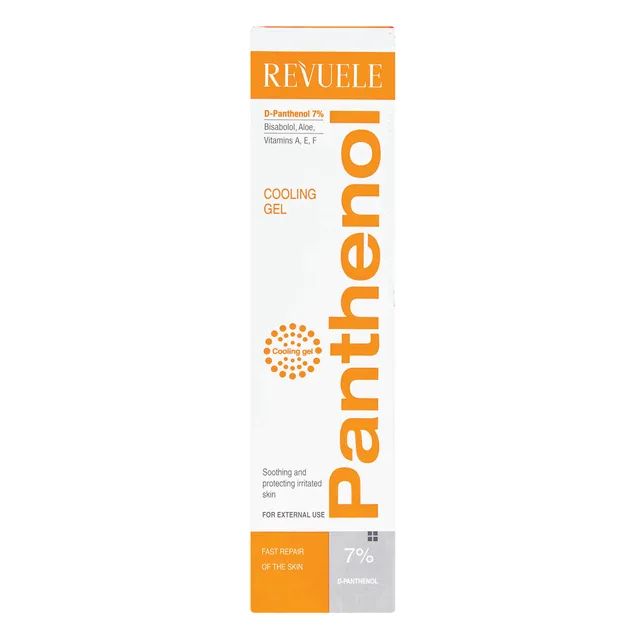 Vėsinamoji želė po deginimosi REVUELE PANTHENOL, 75ML