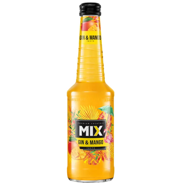 Alkoholinis kokteilis MIX GIN&MANGO 4%, 330 ml