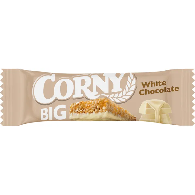 Javainis su baltuoju šokoladu CORNY BIG, 40 g