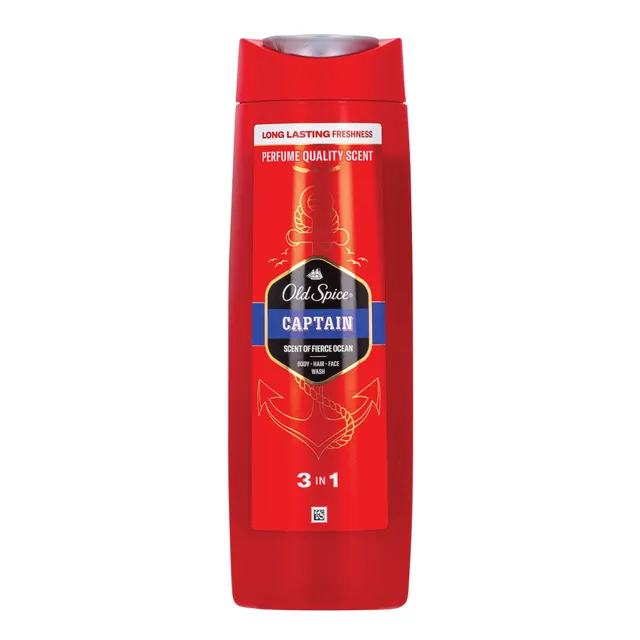 Dušo gelis OLD SPICE Captain, 400 ml