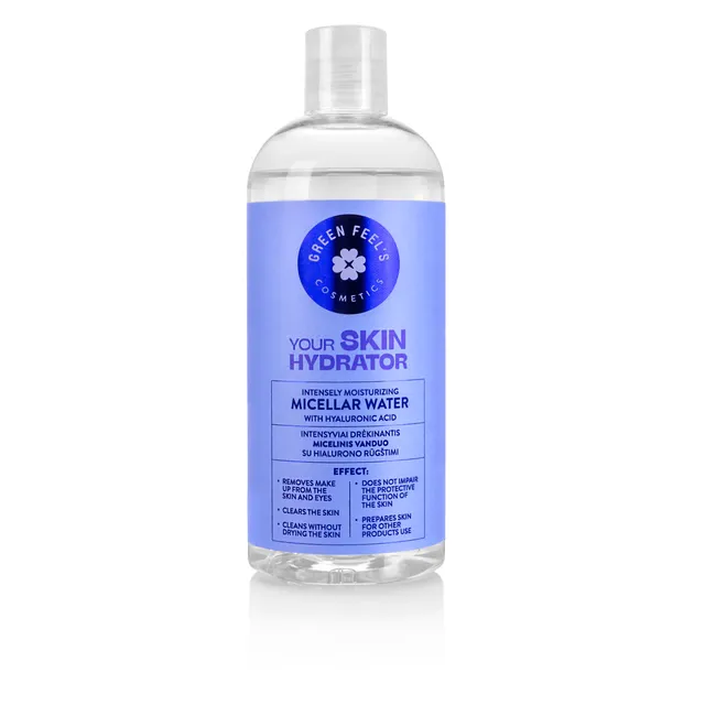 Intensyviai drėkinantis micelinis vanduo GREEN FEEL'S, 400 ml
