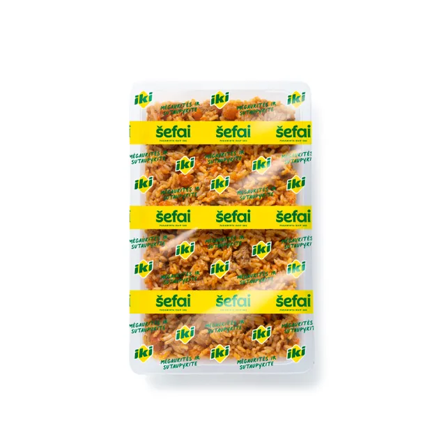 Troškintas kiaulienos plovas IKI ŠEFAI, 1 kg