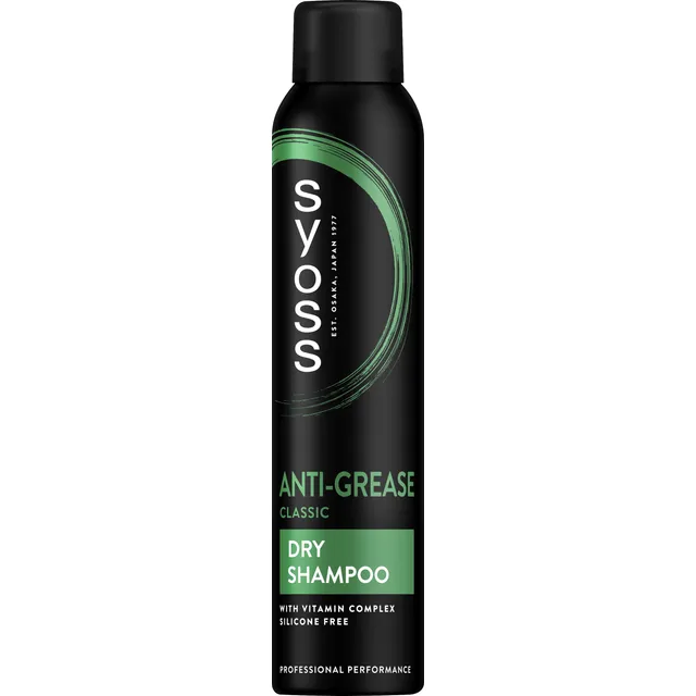 Sausas šampūnas SYOSS ANTI - GREASE, 200 ml