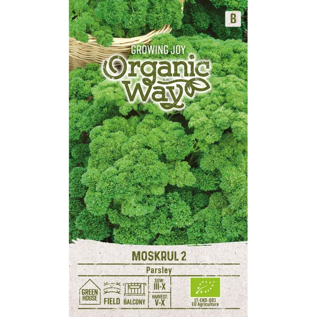 Sėklos ORGANIC WAY PETRAŽOLĖS SĖJAMOSIOS MOSKRUL 2