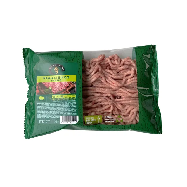 Kiaulienos faršas atšaldytas, KREKENAVOS, 350 g