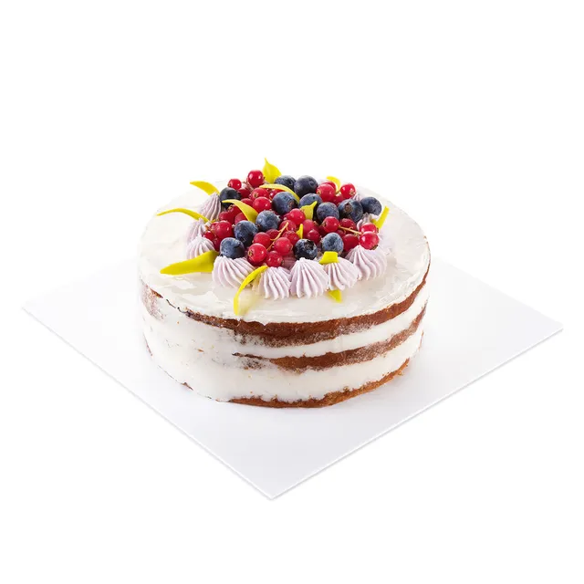 Gaivusis tortas su uogų žele 16 cm