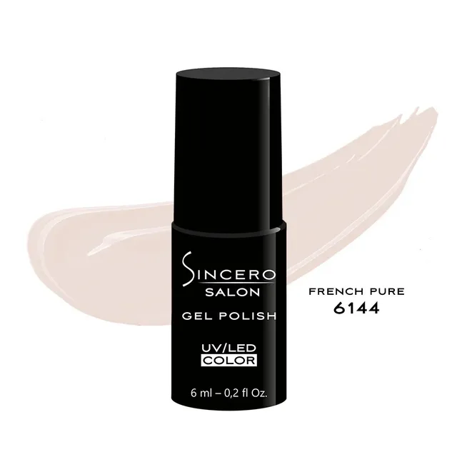 French pure Gelinis nagų lakas 6144 6 ml SINCERO SALON