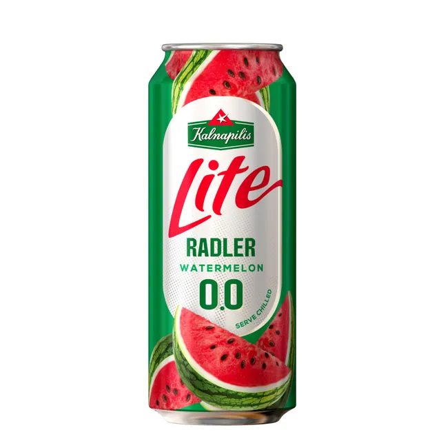 Nealkoholinis alus KALNAPILIS LITE WATERMELON, 500 ml
