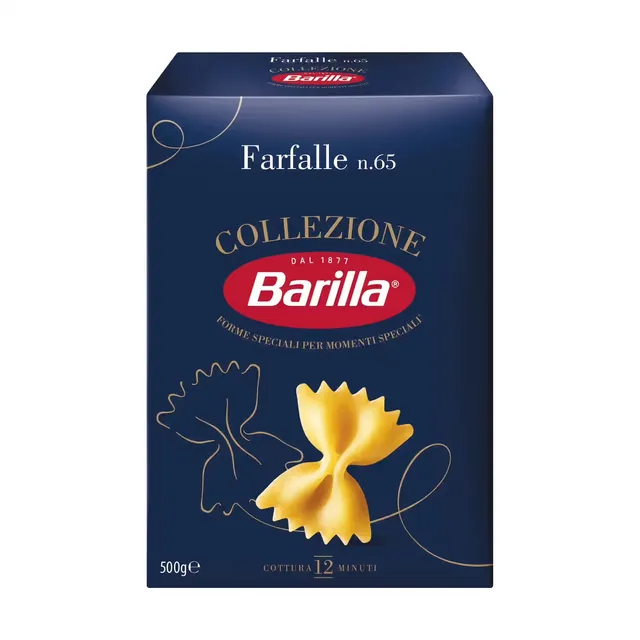 Makaronai BARILLA PICCOLINI MINI FARFALLE (kaspinėliai), 500 g