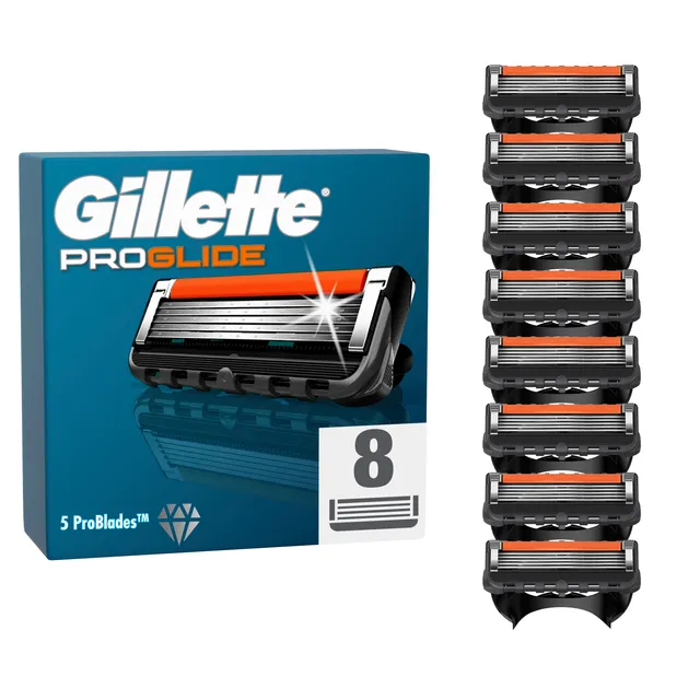 Skustuvo galvutės GILLETTE FUSION Proglide, 8vnt.