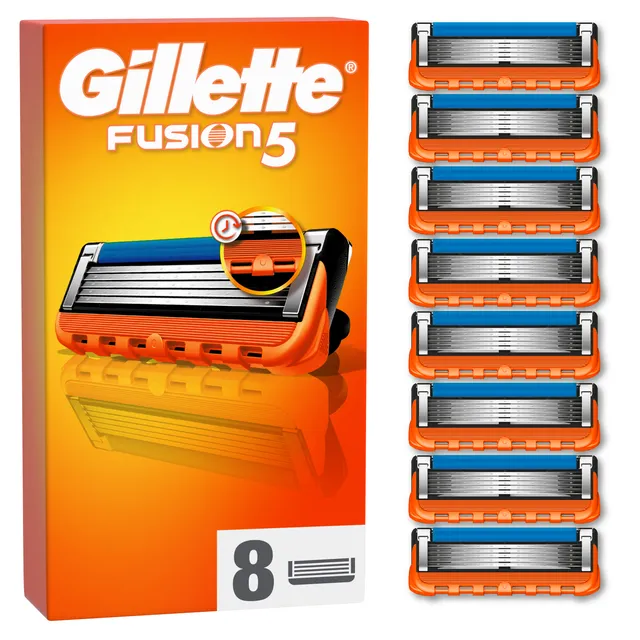 Skustuvo galvutės GILLETTE FUSION, 8vnt.
