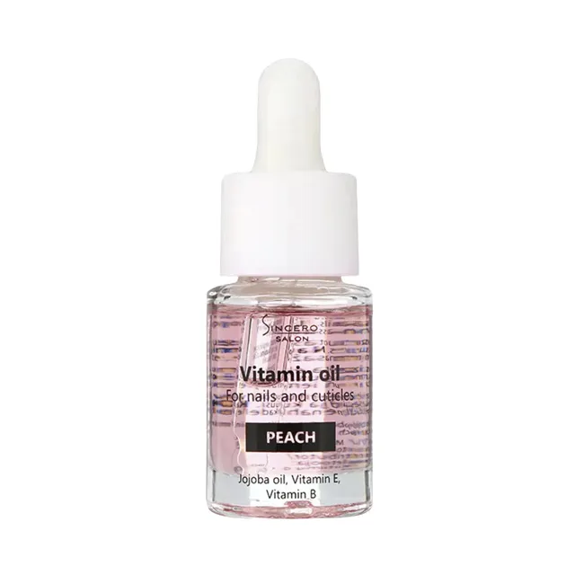 Vitaminizuotas nagų aliejukas SINCERO SALON PEACH, 10 ml
