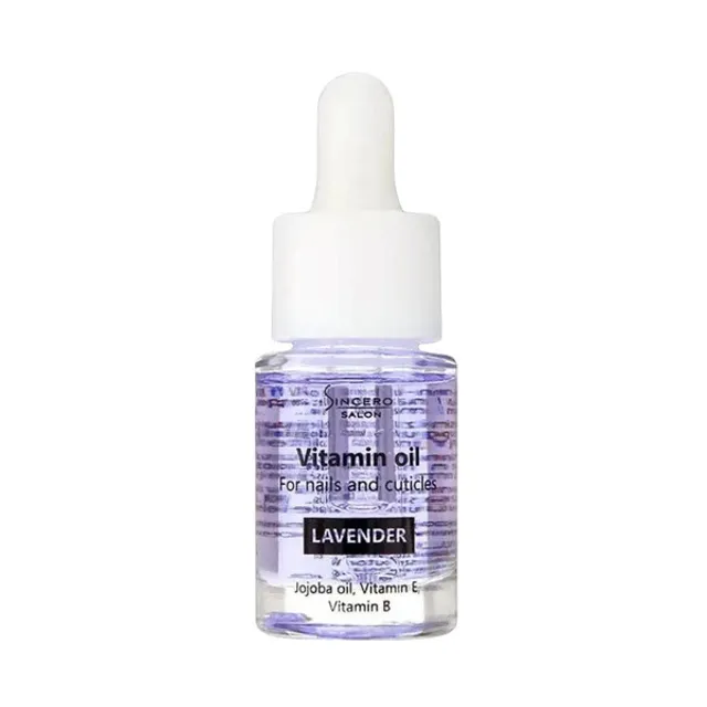 Vitaminizuotas nagų aliejukas SINCERO SALON LEVANDER, 10 ml