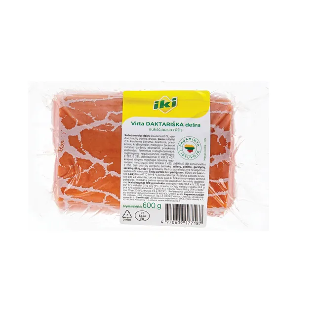 IKI Virta Daktariška dešra vakuume 600gr