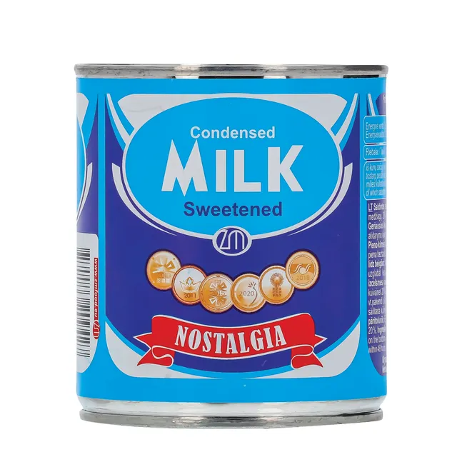 Saldintas sutirštintas pienas NOSTALGIJA, 397 g