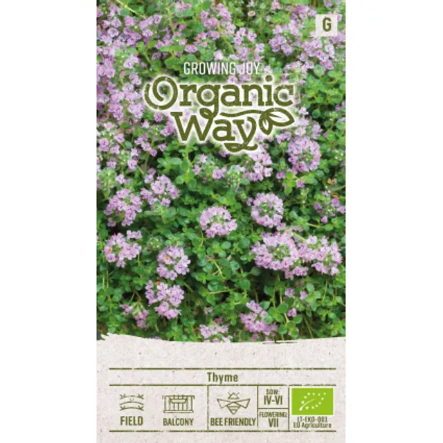 Sėklos ORGANIC WAY ČIOBRELIAI VAISTINIAI