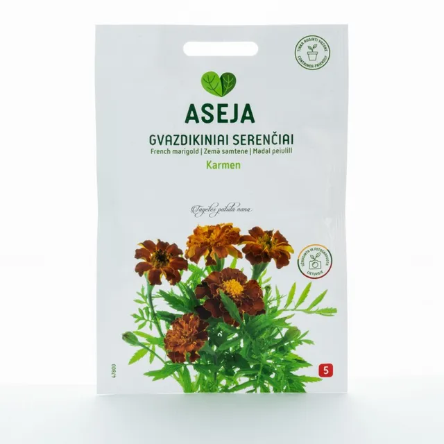 Sėklos ASĖJA GVAZDIKINIAI SERENČIAI KARMEN/1GR, 47800(5)