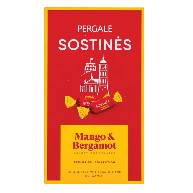 Saldainiai mangas ir bergamotė PERGALĖ SOSTINĖS  140g
