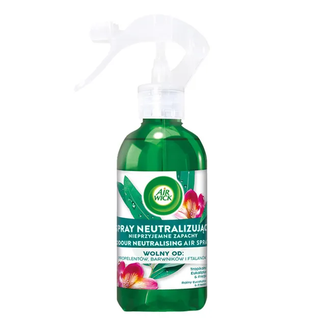 Purškiamas oro gaiviklis atogrąžų eukaliptų ir frezijų kvapo AIR WICK, 237 ml