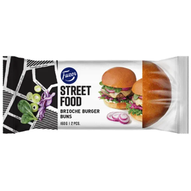 Mėsainių bandelės STREET FOOD, 160 g