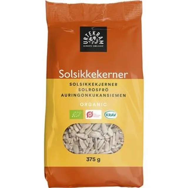 Ekologiškos saulėgrąžų sėklos URTEKRAM, 375 g