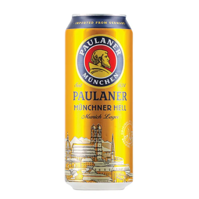 Alus PAULANER MUNCHER HELL 4,9% 500 ml