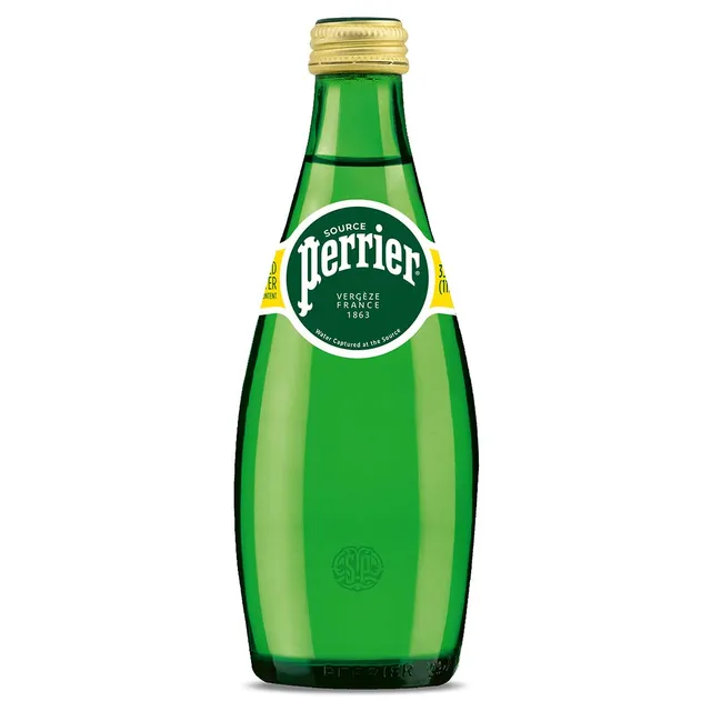 Natūralus mineralinis vanduo PERRIER, 0,33 l