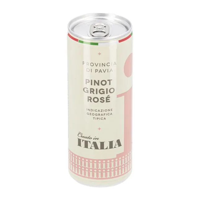 Rausvasis sausas vynas ITALIA PINOT GRIGIO ROSE 12,5%, 250 ml