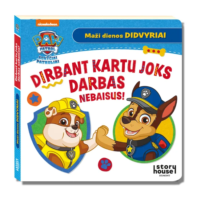 Knyga ŠUNYČIAI PATRULIAI.DIRBANT KARTU