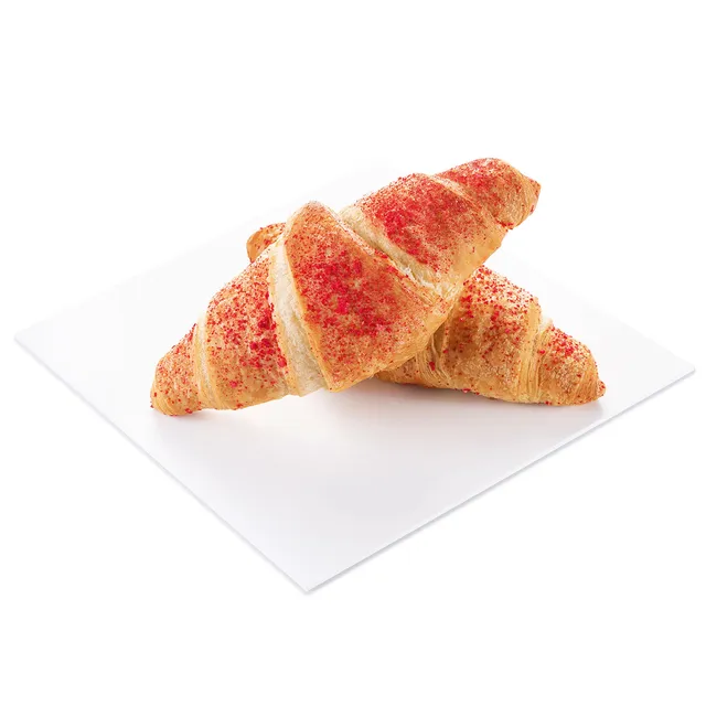 Veganiškas kruasanas su braškių įdaru, 85 g