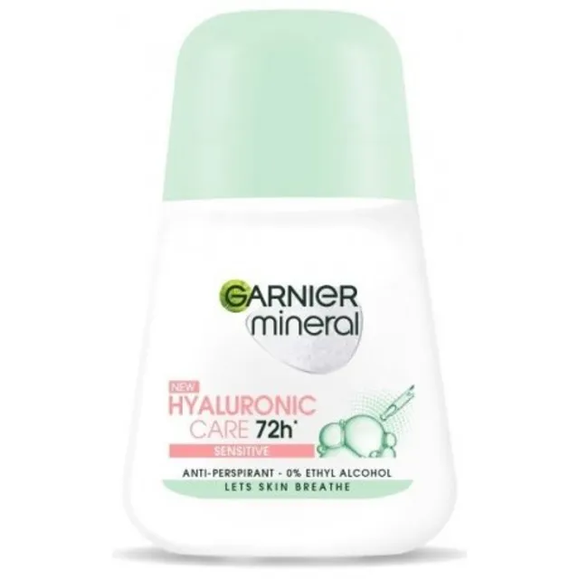 Rutulinis dezodorantas GARNIER MINERAL HYALURONIC CARE 50 ml