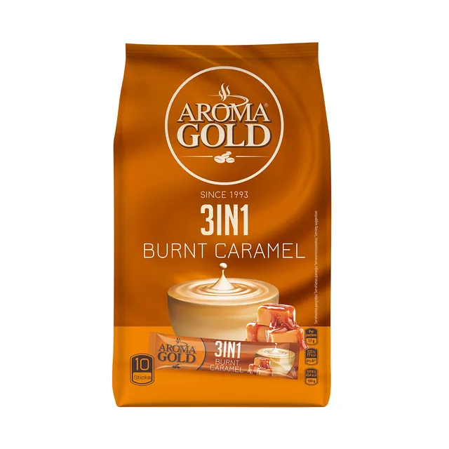 Kavos gėrimas AROMA GOLD 3IN1 CREAMY FUDGE, 170 g