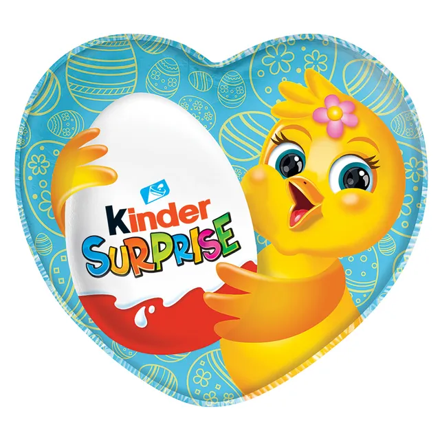 KINDER širdelė su siurprizu, 53g